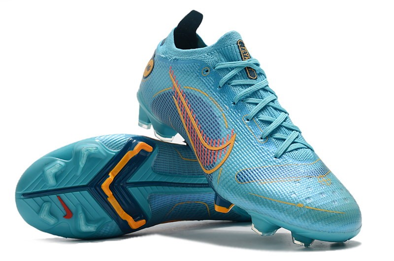 Nike Mercurial Vapor 14 Elite FG 'Blueprint' - Chlorine Blue / Orange / Marina