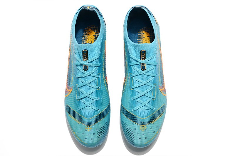 Nike Mercurial Vapor 14 Elite FG 'Blueprint' - Chlorine Blue / Orange / Marina