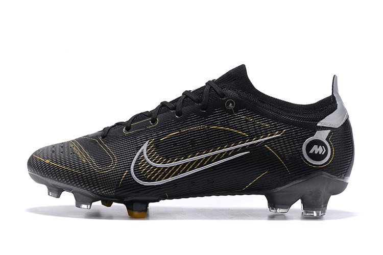 Nike Mercurial Vapor 14 Elite FG 'Shadow Black' - Black / Gold / Silver