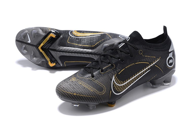 Nike Mercurial Vapor 14 Elite FG 'Shadow Black' - Black / Gold / Silver