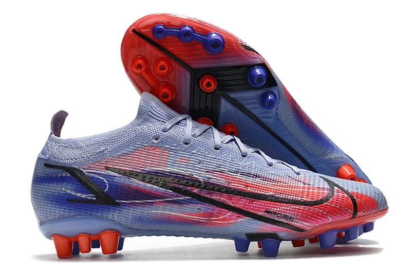 Nike Mercurial Vapor 14 AG Mbappé 'Km Flames' - Light Thistle / Metallic Silver