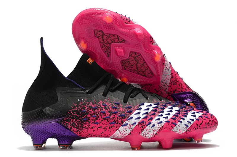 Adidas Predator Freak.1 FG - Core Black / White / Shock Pink