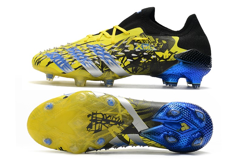 Adidas Predator Freak.1 Low FG - Bright Yellow / Silver Metallic / Core Black