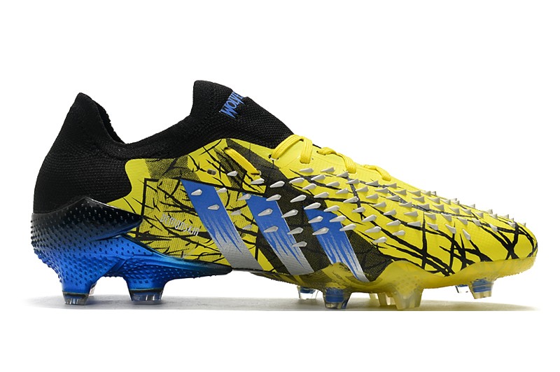 Adidas Predator Freak.1 Low FG - Bright Yellow / Silver Metallic / Core Black