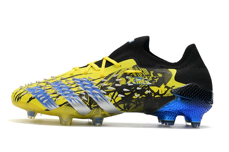 Adidas Predator Freak.1 Low FG - Bright Yellow / Silver Metallic / Core Black