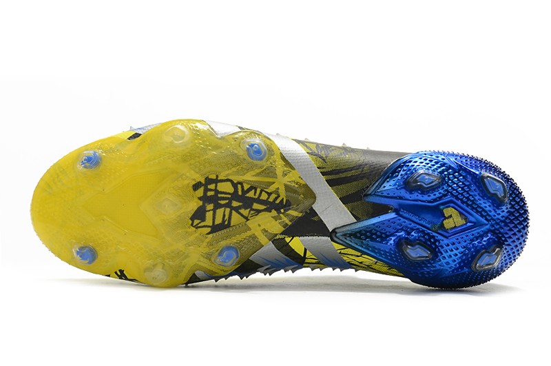 Adidas Predator Freak.1 Low FG - Bright Yellow / Silver Metallic / Core Black
