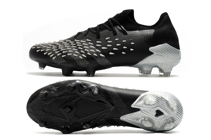 Adidas Predator Freak.1 Low FG - Core Black / Grey Four / White