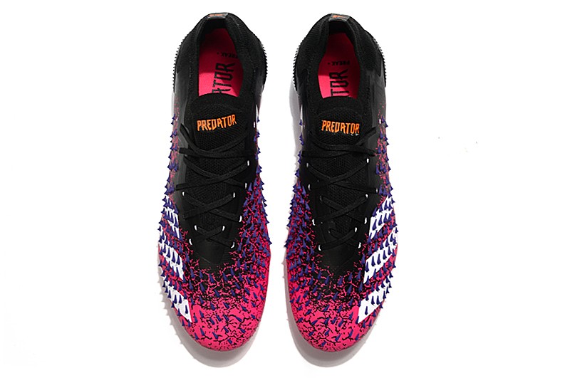 Adidas Predator Freak.1 Low FG - Core Black / White / Shock Pink