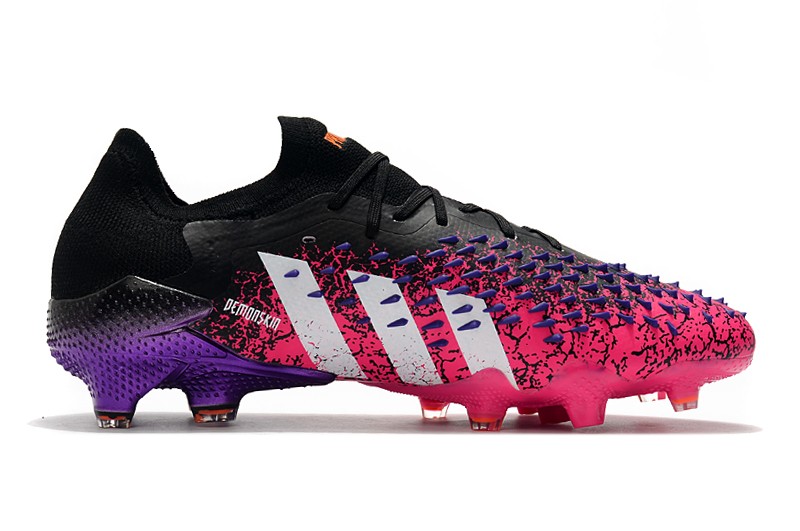 Adidas Predator Freak.1 Low FG - Core Black / White / Shock Pink