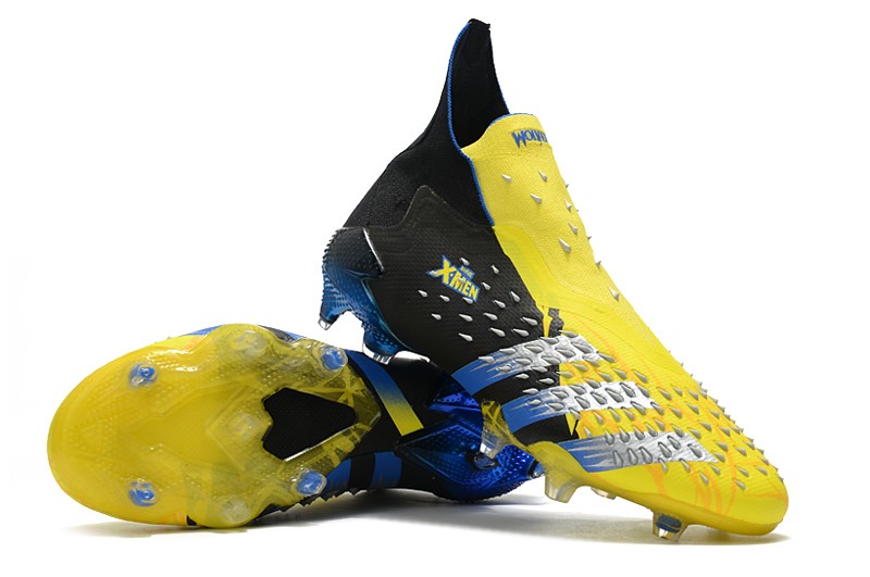 Adidas Predator Freak+ FG - Bright Yellow / Silver Metallic / Core Black