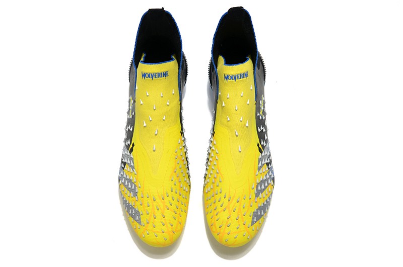 Adidas Predator Freak+ FG - Bright Yellow / Silver Metallic / Core Black