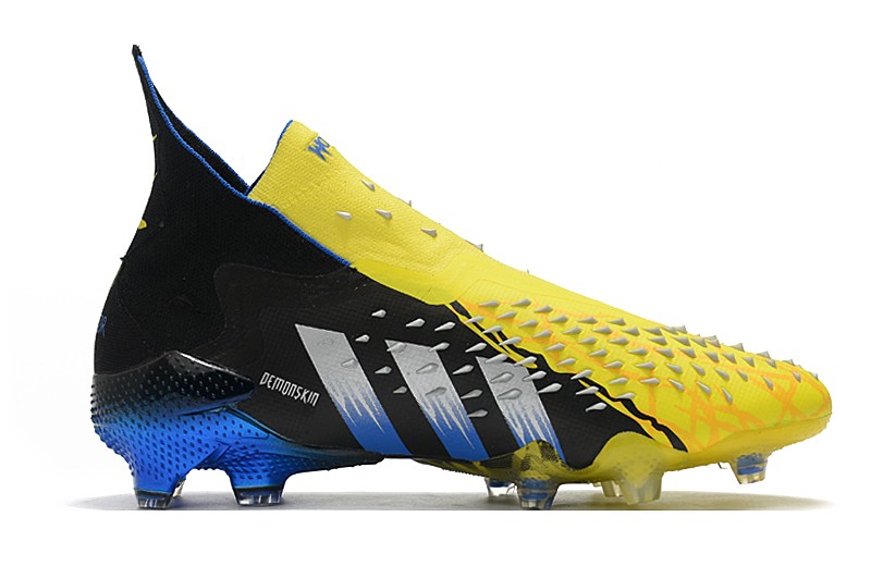Adidas Predator Freak+ FG - Bright Yellow / Silver Metallic / Core Black