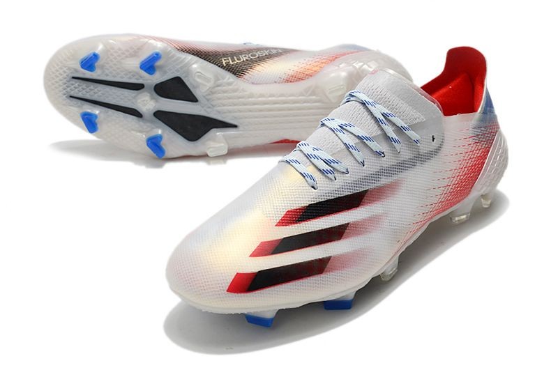 Adidas X Ghosted .1 FG - Silver Metallic / Core Black / Scarlet