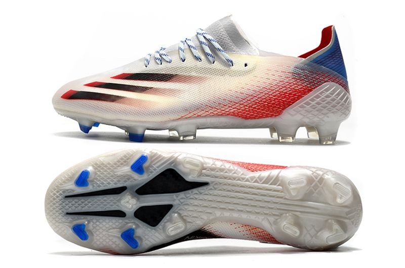 Adidas X Ghosted .1 FG - Silver Metallic / Core Black / Scarlet