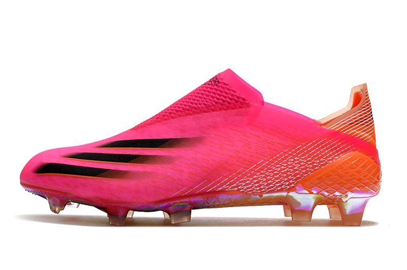 Adidas X Ghosted+ FG - Shock Pink / Core Black / Screaming Orange