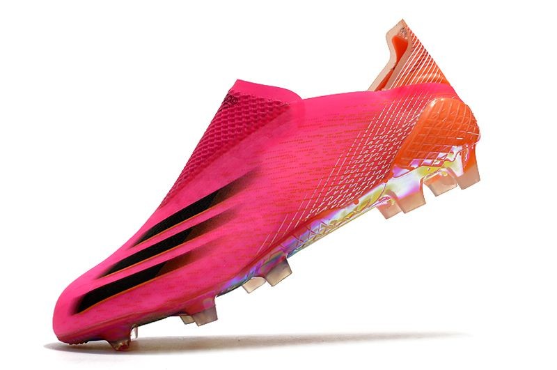 Adidas X Ghosted+ FG - Shock Pink / Core Black / Screaming Orange