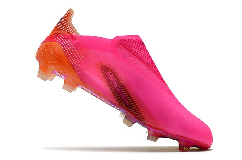 Adidas X Ghosted+ FG - Shock Pink / Core Black / Screaming Orange