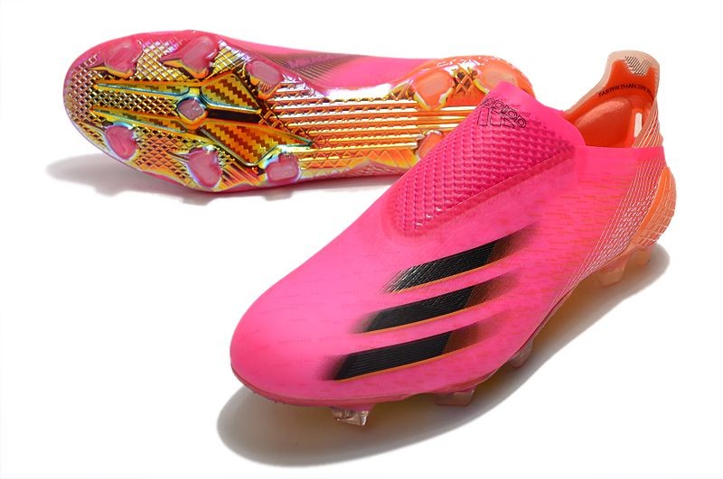 Adidas X Ghosted+ FG - Shock Pink / Core Black / Screaming Orange