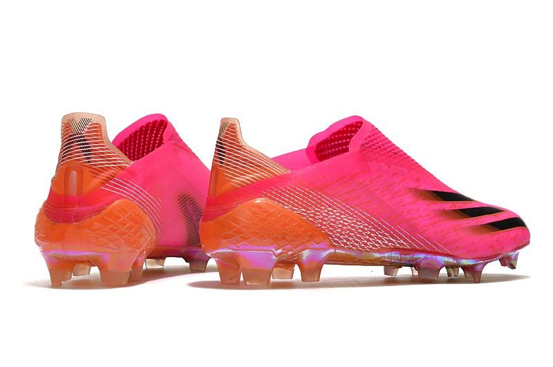 Adidas X Ghosted+ FG - Shock Pink / Core Black / Screaming Orange
