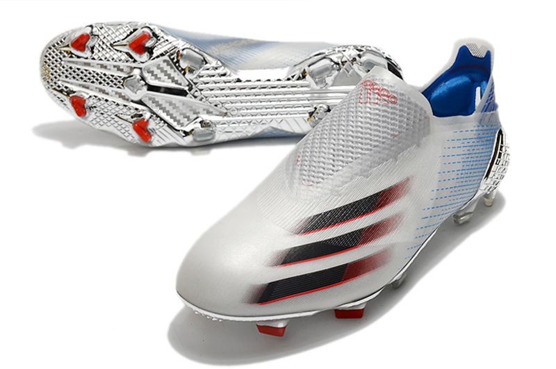 Adidas X Ghosted+ FG - Silver Metallic / Core Black / Shock Pink