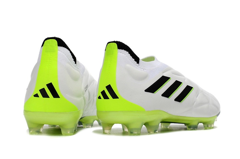 Adidas Copa Pure+ Laceless FG Crazyrush Pack - Footwear White/Core Black/Lucid Lemon