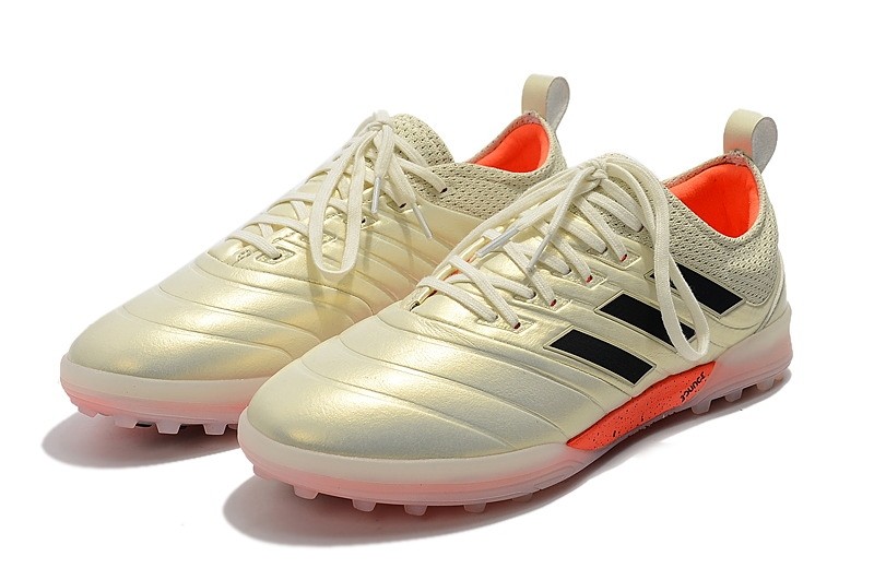 Adidas Copa Tango 19.1 TF Turf - Off White /Core Black/Solar Red