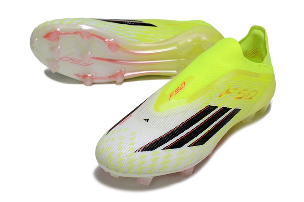 Adidas F50 Born for Goals Elite Laceless FG - Team Solar Yellow/Core Black/Lucid Red
