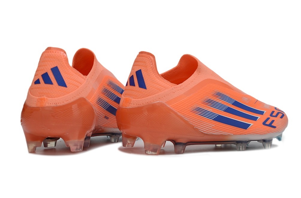 Adidas F50 Coral Blaze Elite Laceless FG - Beam Orange/Lucid Blue
