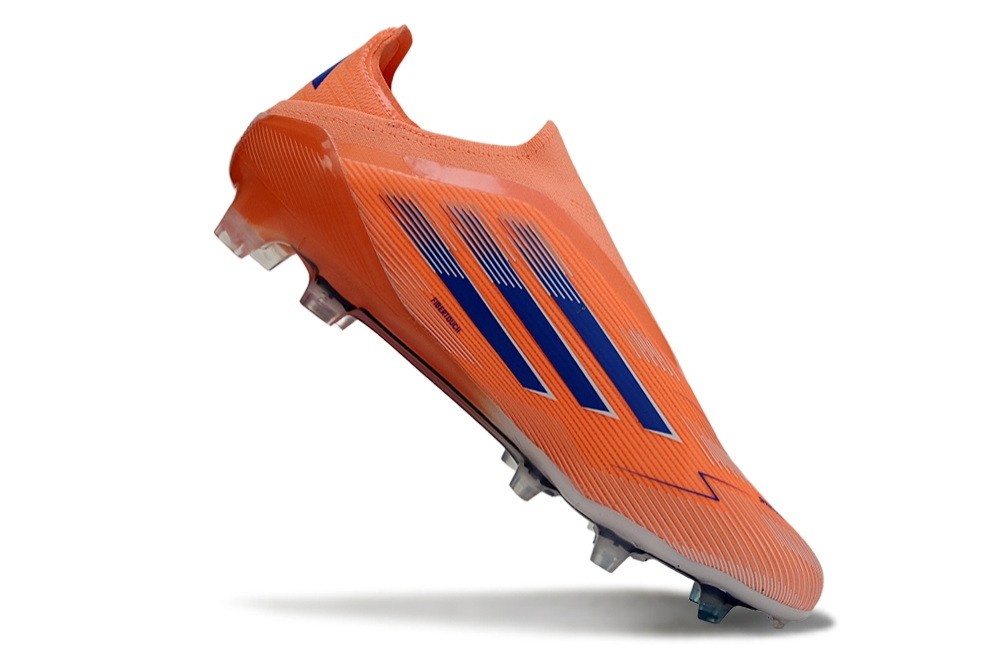 Adidas F50 Coral Blaze Elite Laceless FG - Beam Orange/Lucid Blue