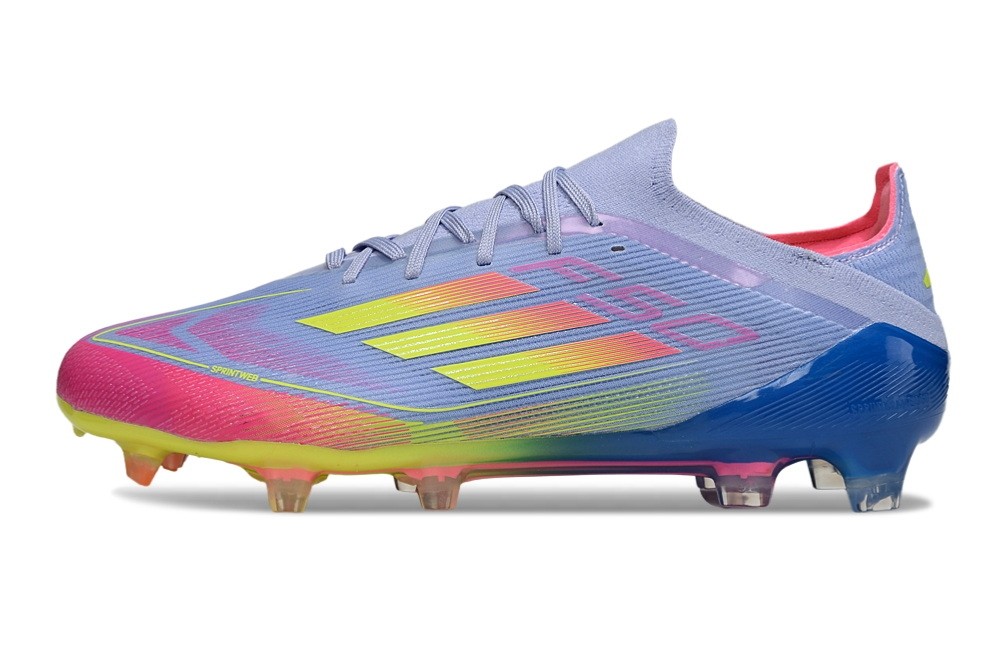 Adidas F50 Elite FG/AG Celestial Victory Pack - Blue/Lucid Lemon/Pink