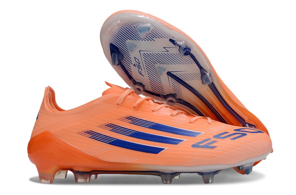 Adidas F50 Elite FG Coral Blaze Pack - Beam Orange /Lucid Blue/White