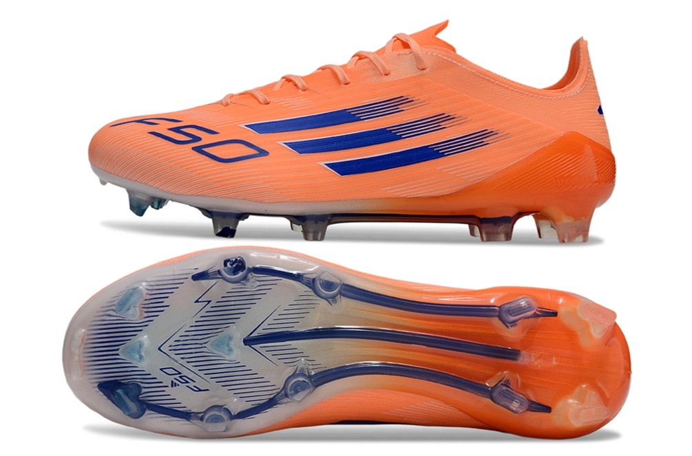 Adidas F50 Elite FG Coral Blaze Pack - Beam Orange /Lucid Blue/White