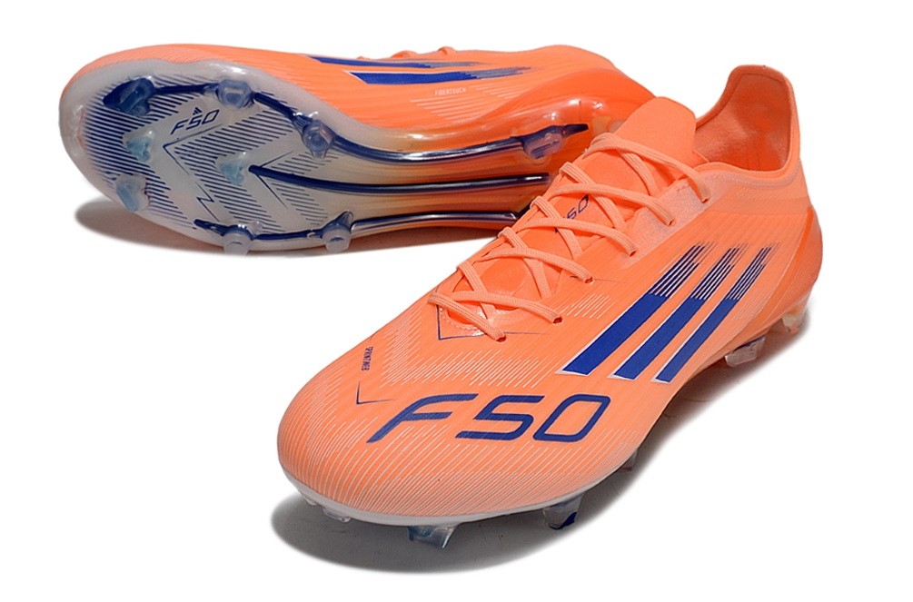 Adidas F50 Elite FG Coral Blaze Pack - Beam Orange /Lucid Blue/White