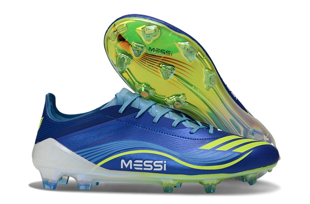 Adidas F50 Elite FG Messi VIS10N Pack - Royal Blue/Solar Yellow