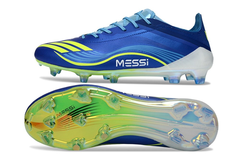 Adidas F50 Elite FG Messi VIS10N Pack - Royal Blue/Solar Yellow