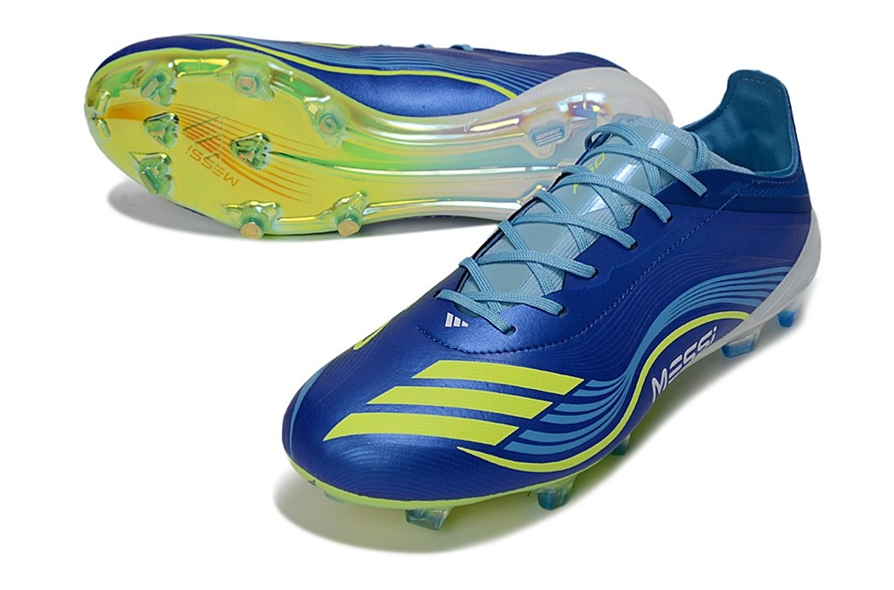 Adidas F50 Elite FG Messi VIS10N Pack - Royal Blue/Solar Yellow