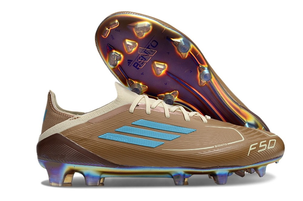 Adidas F50 Elite FG Messi x Bad Bunny Pack - Cardboard/Cream White/Bright Cyan