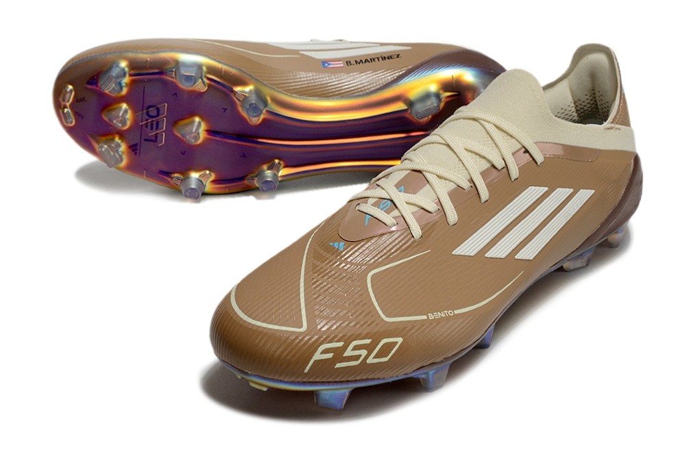 Adidas F50 Elite FG Messi x Bad Bunny Pack - Cardboard/Cream White/Bright Cyan