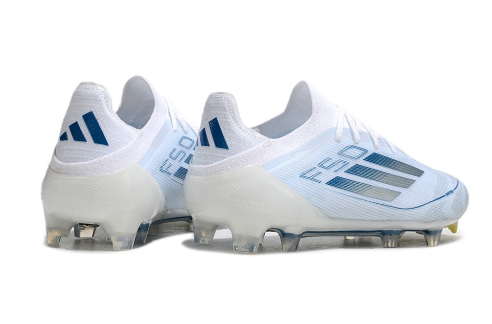 Adidas F50 Elite FG With Laces Polar Victory Pack - Cloud White/Bright Royal