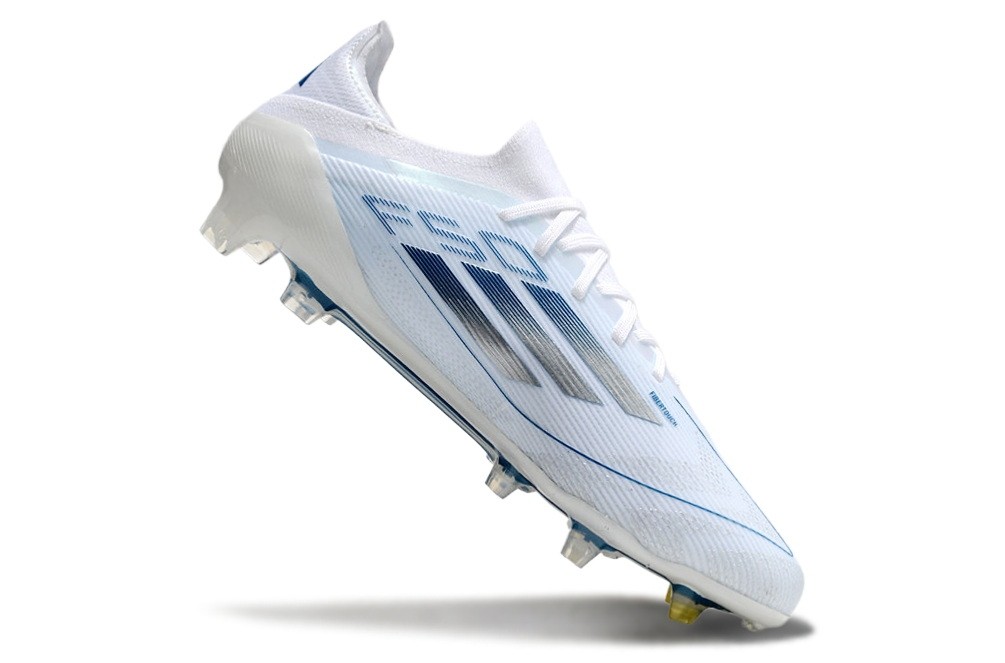 Adidas F50 Elite FG With Laces Polar Victory Pack - Cloud White/Bright Royal