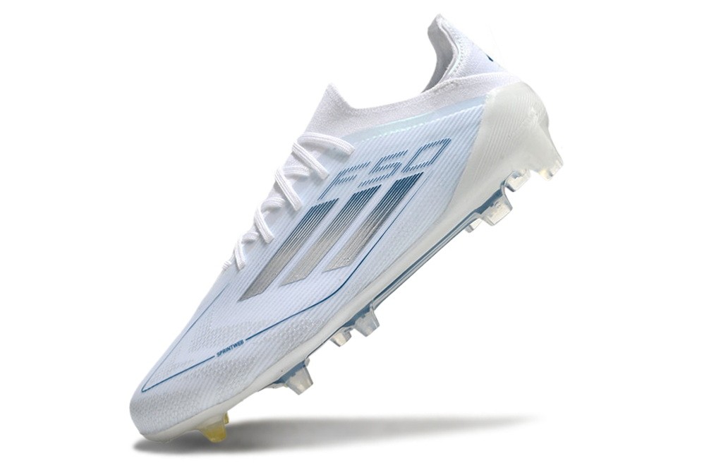 Adidas F50 Elite FG With Laces Polar Victory Pack - Cloud White/Bright Royal