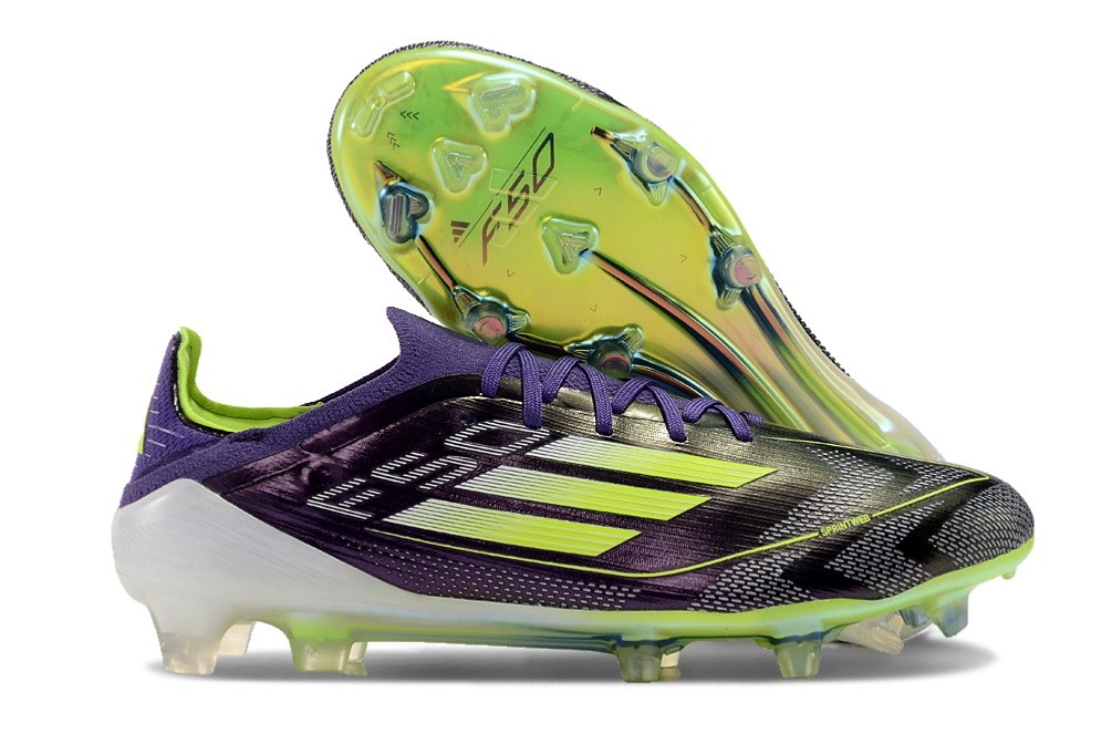 Adidas F50 Elite Laced FG Fast Reborn Pack - Unity Purple/White/Lemon