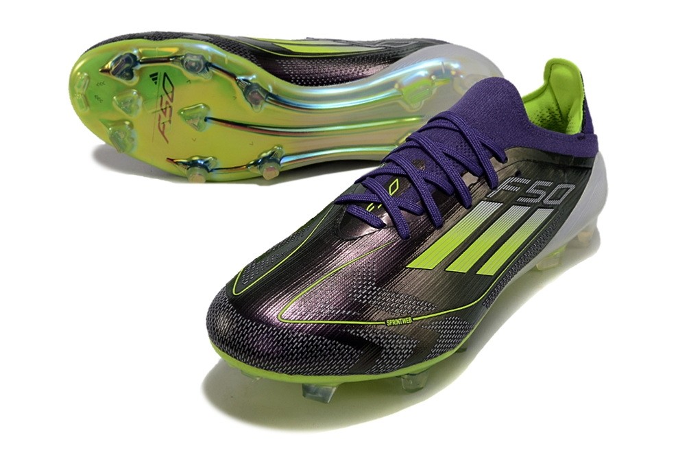 Adidas F50 Elite Laced FG Fast Reborn Pack - Unity Purple/White/Lemon