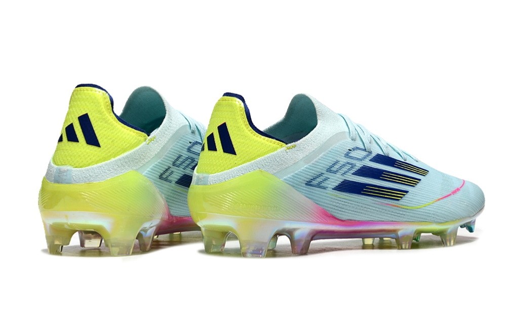 Adidas F50 Elite Laced FG Stellar Icon Pack - Almost Blue/Semi Solar Yellow