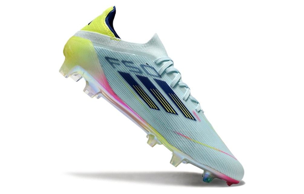Adidas F50 Elite Laced FG Stellar Icon Pack - Almost Blue/Semi Solar Yellow