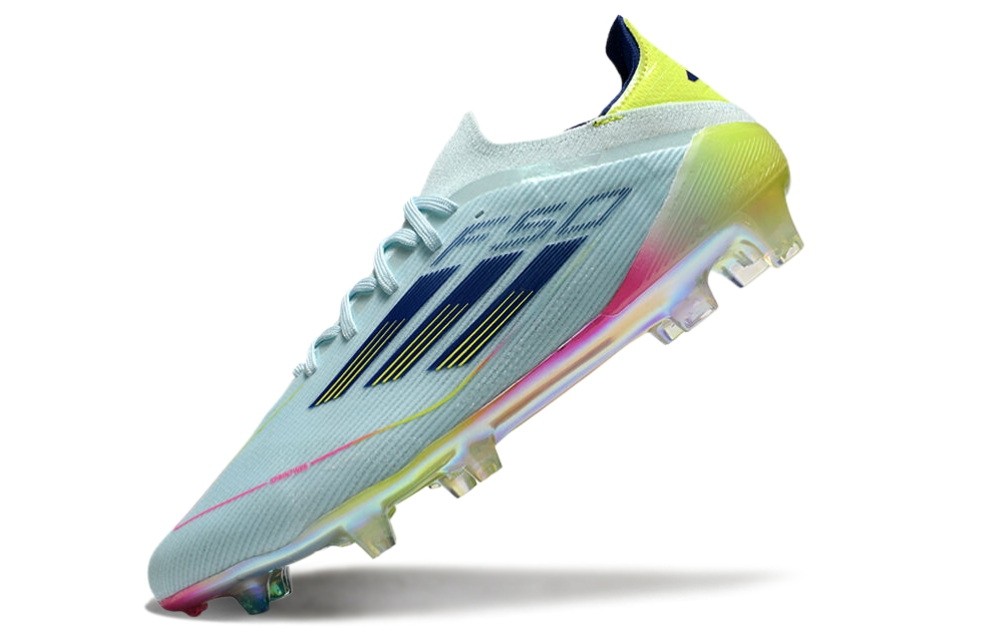 Adidas F50 Elite Laced FG Stellar Icon Pack - Almost Blue/Semi Solar Yellow