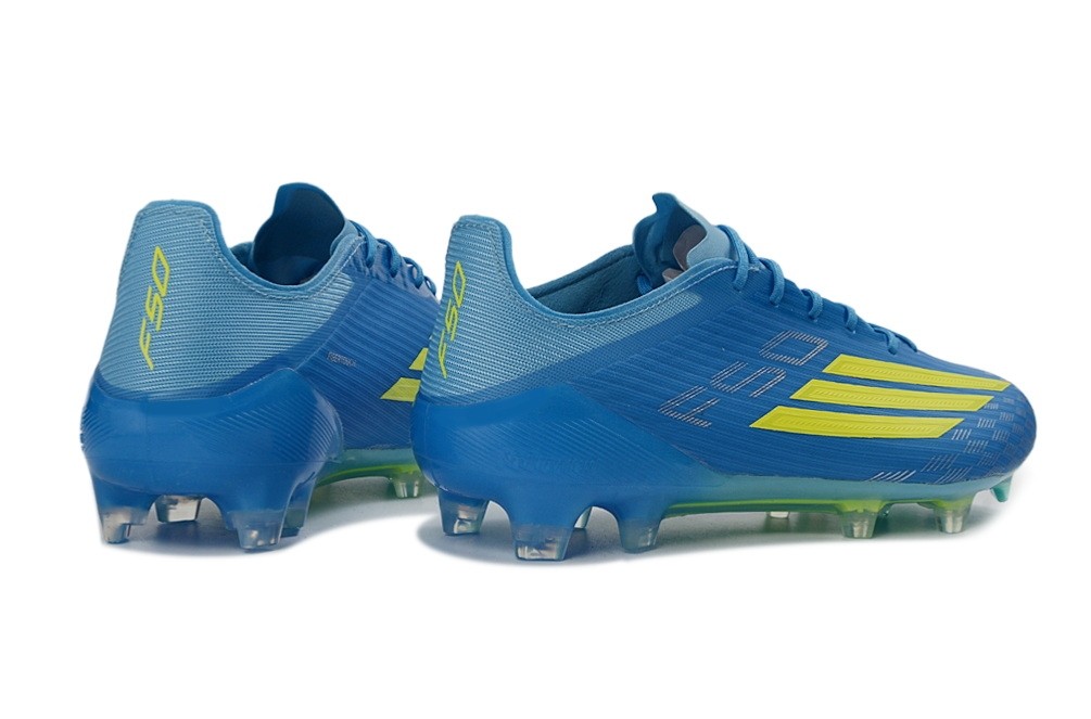 Adidas F50 Elite With Lace FG Ice Cold Precision Pack - Ice Blue/Yellow