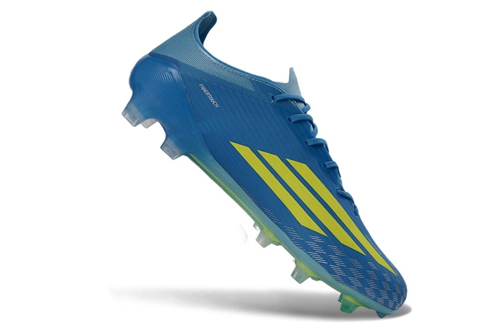Adidas F50 Elite With Lace FG Ice Cold Precision Pack - Ice Blue/Yellow