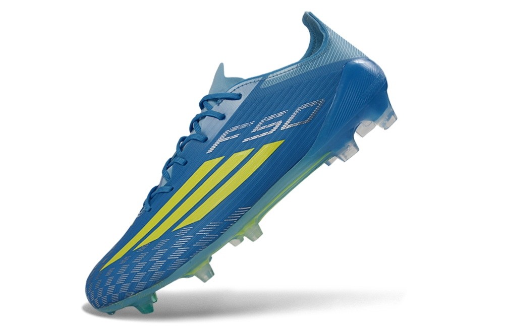 Adidas F50 Elite With Lace FG Ice Cold Precision Pack - Ice Blue/Yellow