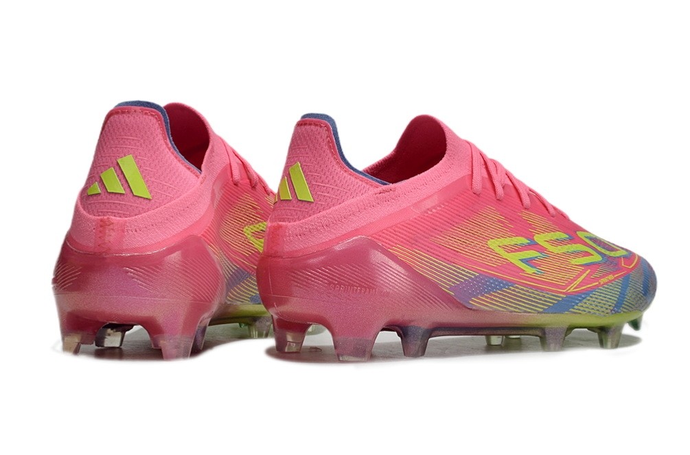 Adidas F50 Elite With Laces FG Mystic Victory Pack - Lucid Pink/Lucid Lemon/Blue